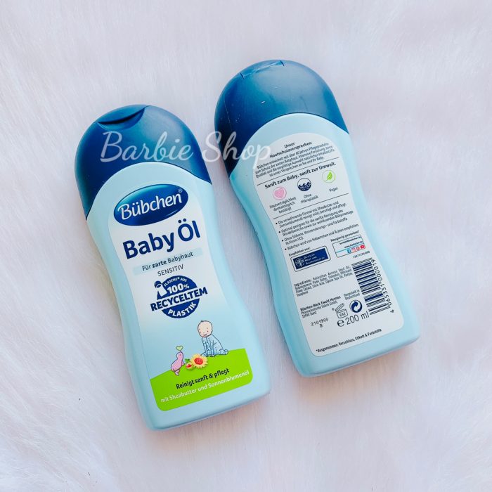 Dầu Dưỡng Massage Cho Bé Bubchen Baby Oil (200ml-400ml)