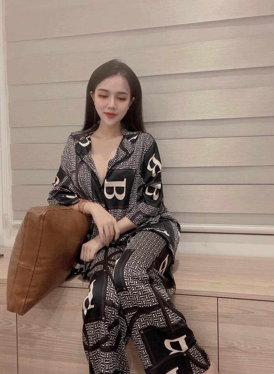 Đồ Bộ Lụa MaiNgô - Tay Cánh Dơi Quần Dài