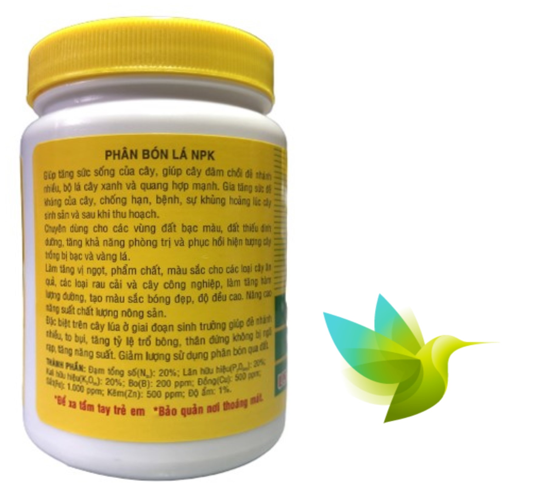 Phân Bón Lá Grow More NPK 20-20-20+TE - #381A# 100g