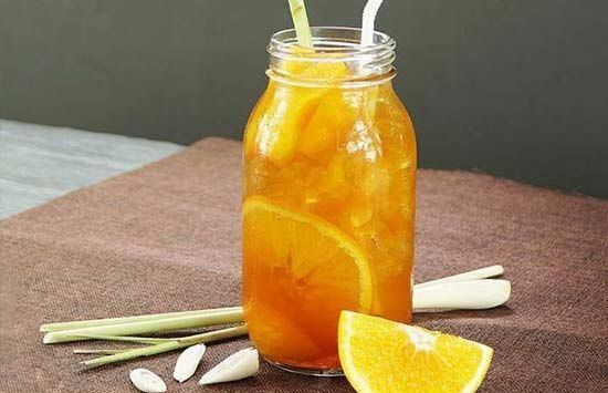 (500gr)Bột Trà Đào PHA SẴN TIỆN LỢI thơm ngon đúng vị.