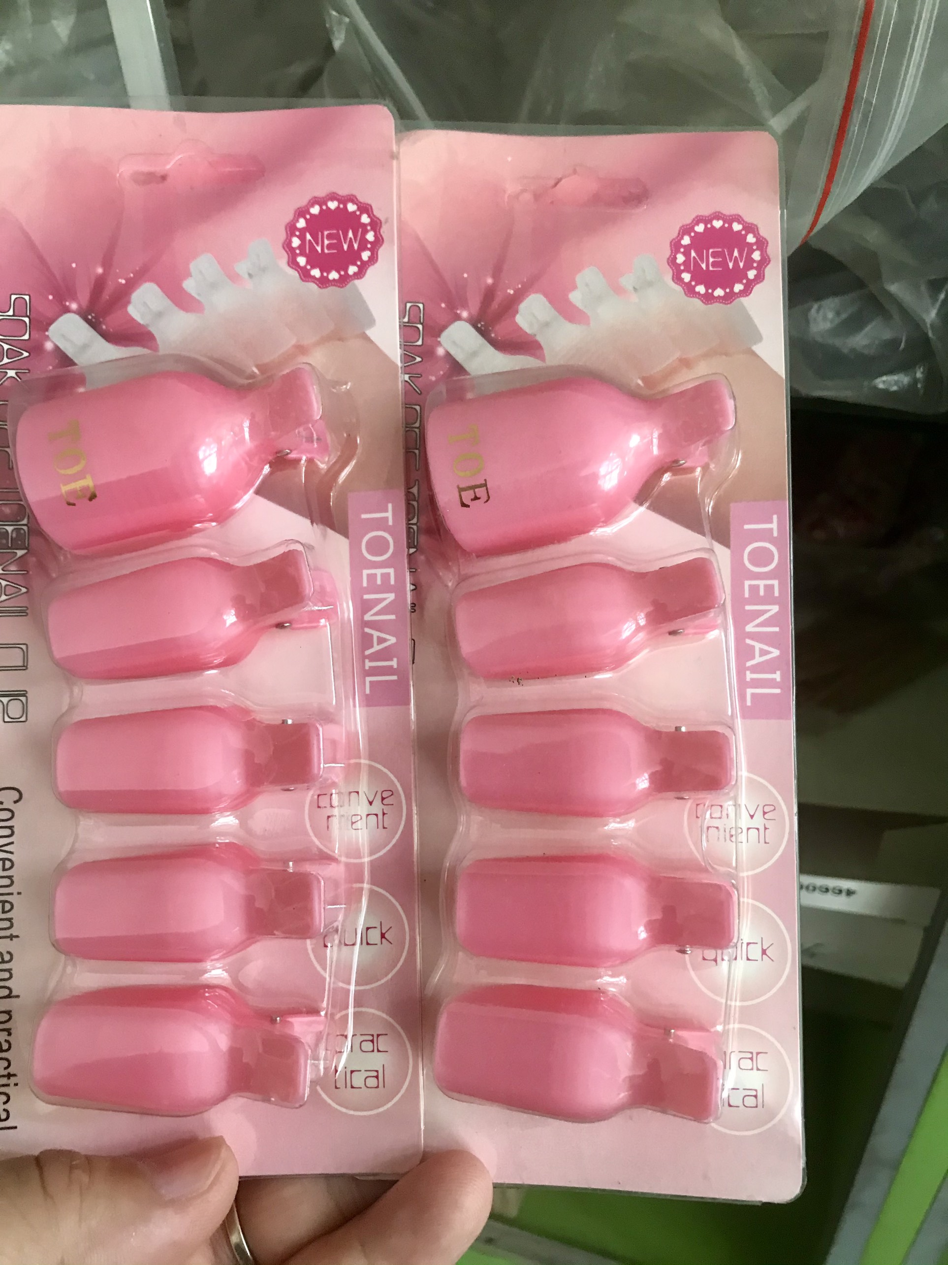 Kẹp Ủ phá sơn gel