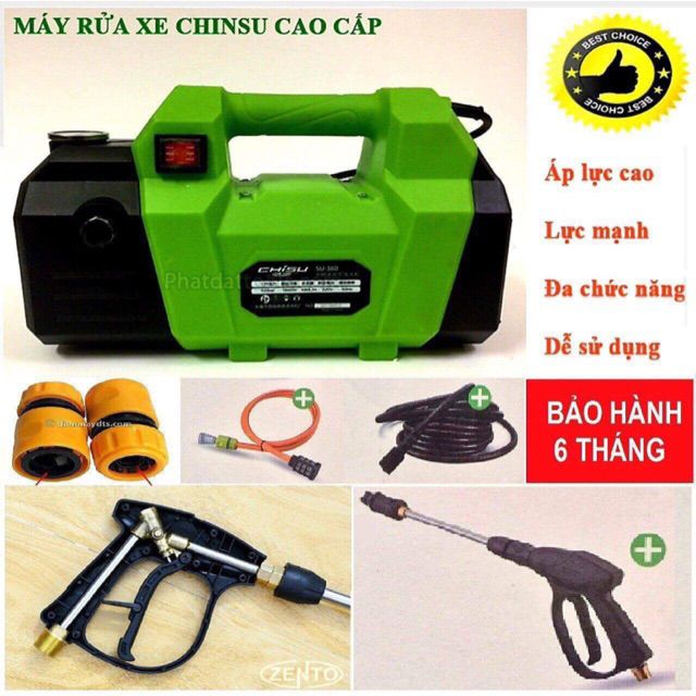 máy rửa xe 2200w chisu 384