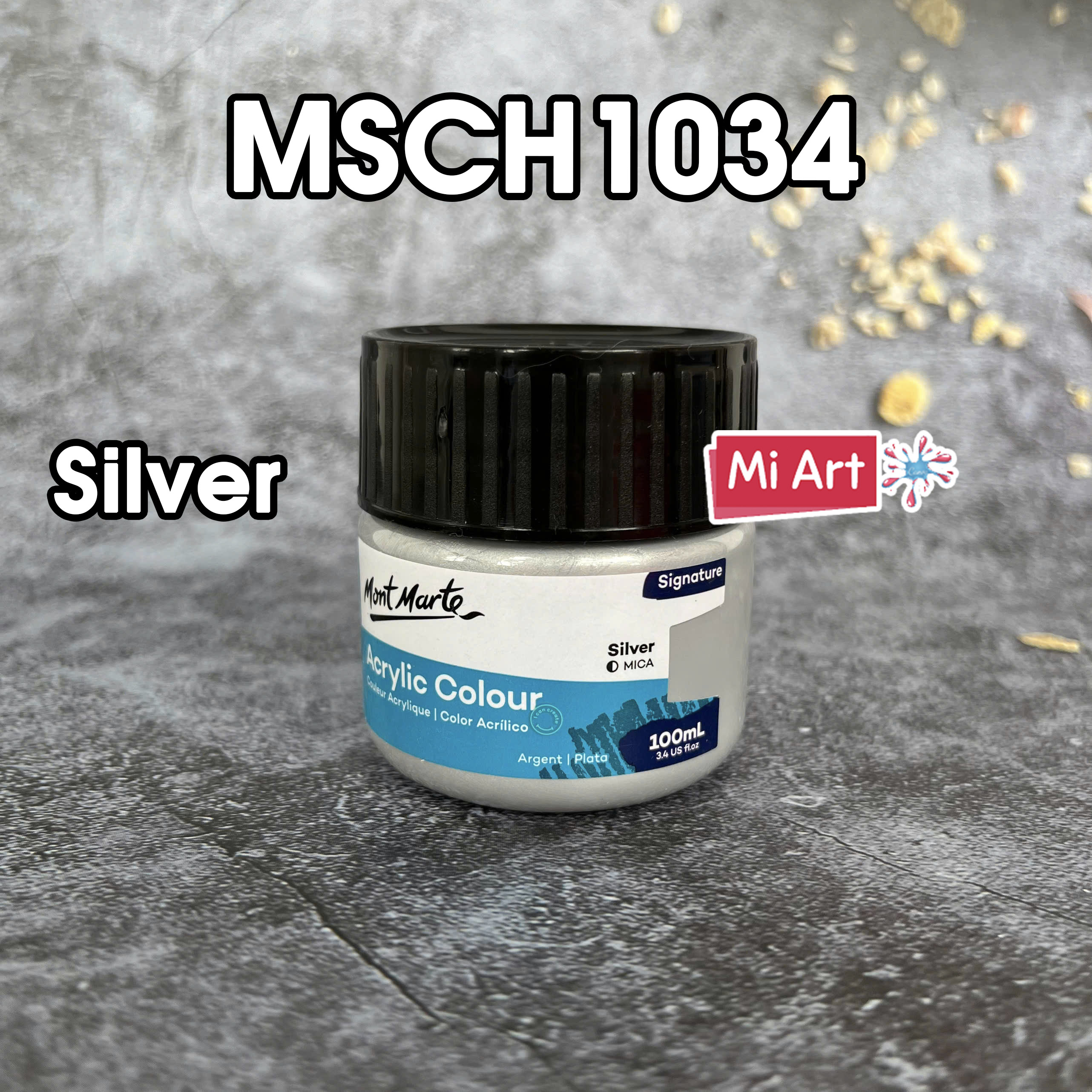 [Giao Hỏa Tốc] Màu Acrylic Mont Marte 100ml Signature