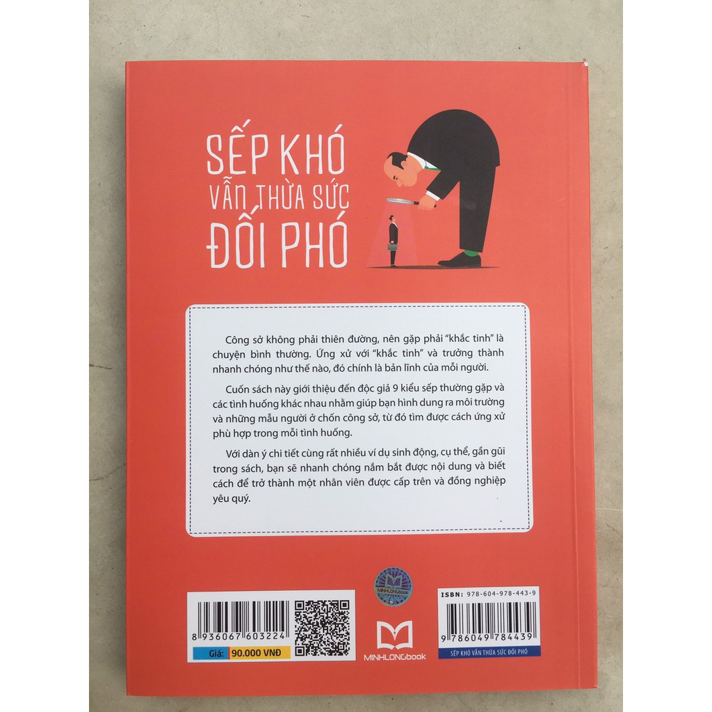 Sách: Sếp Khó Vẫn Thừa Sức Đối Phó