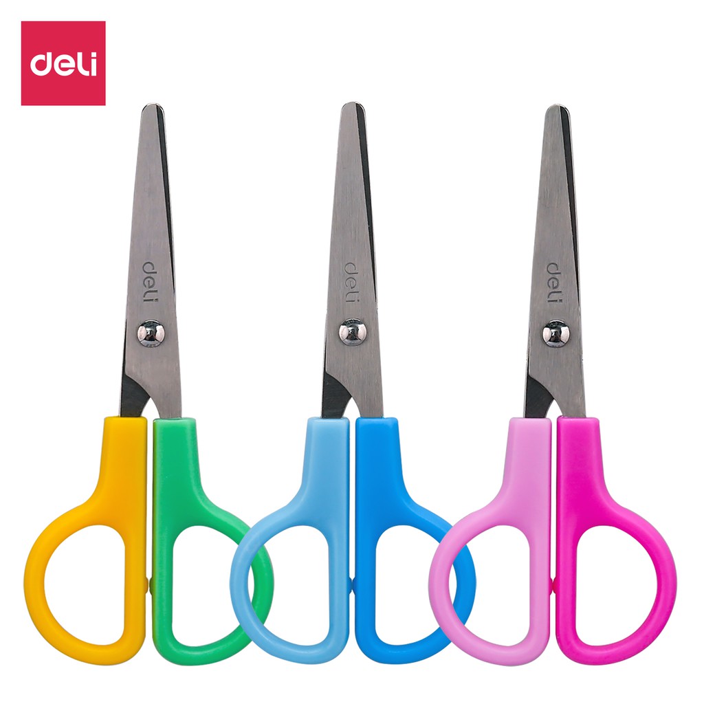 (1 Cây) Kéo học sinh 121mm DELI - ED60601