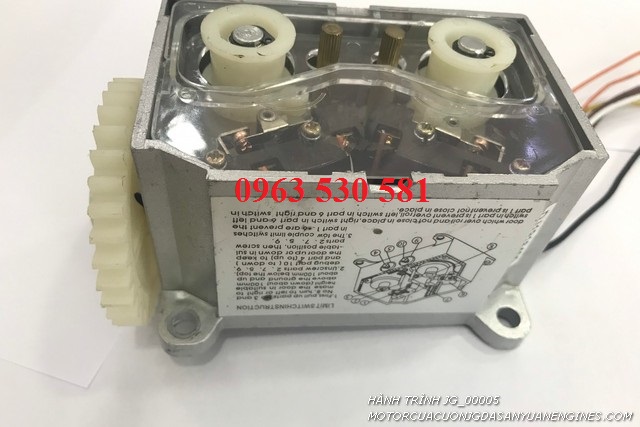 [HCM]HÀNH TRÌNH  MOTOR CỬA CUỐN JG