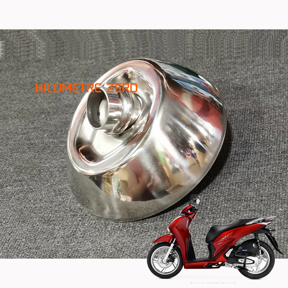 Chụp Đích Pô SH 150CC Từ 2020 - 2024 Inox - KHÔNG DÙNG CHO 125CC
