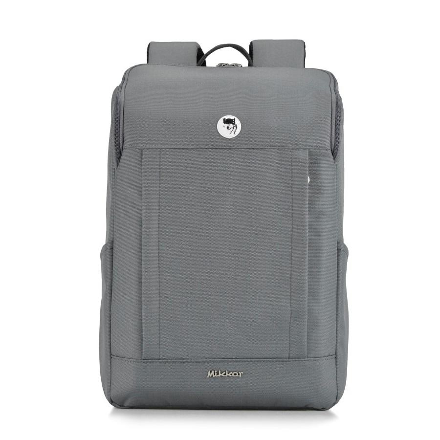 [CHÍNH HÃNG] Balo laptop 15.6 inch Mikkor The Kalino thiết kế thời trang, tiện dụng chất liệu vải chống thấm nước, nhiều ngăn rộng rãi phù hợp mang đi học đi làm hàng ngày