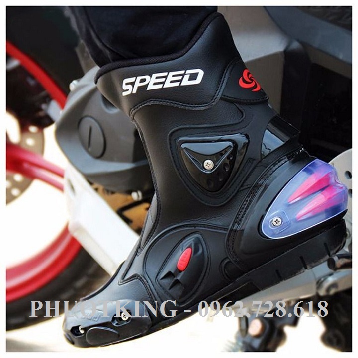 Giày bảo hộ moto Speed cổ lửng