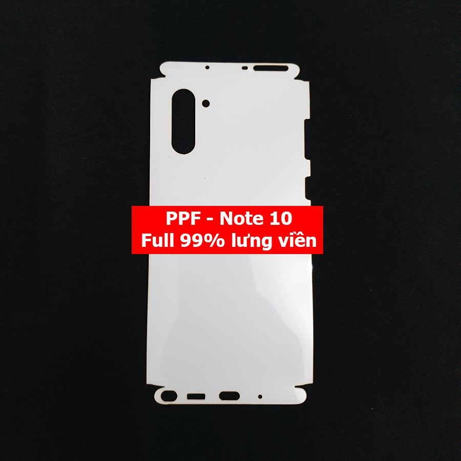 (2 mặt) Bộ PPF full body Note 10