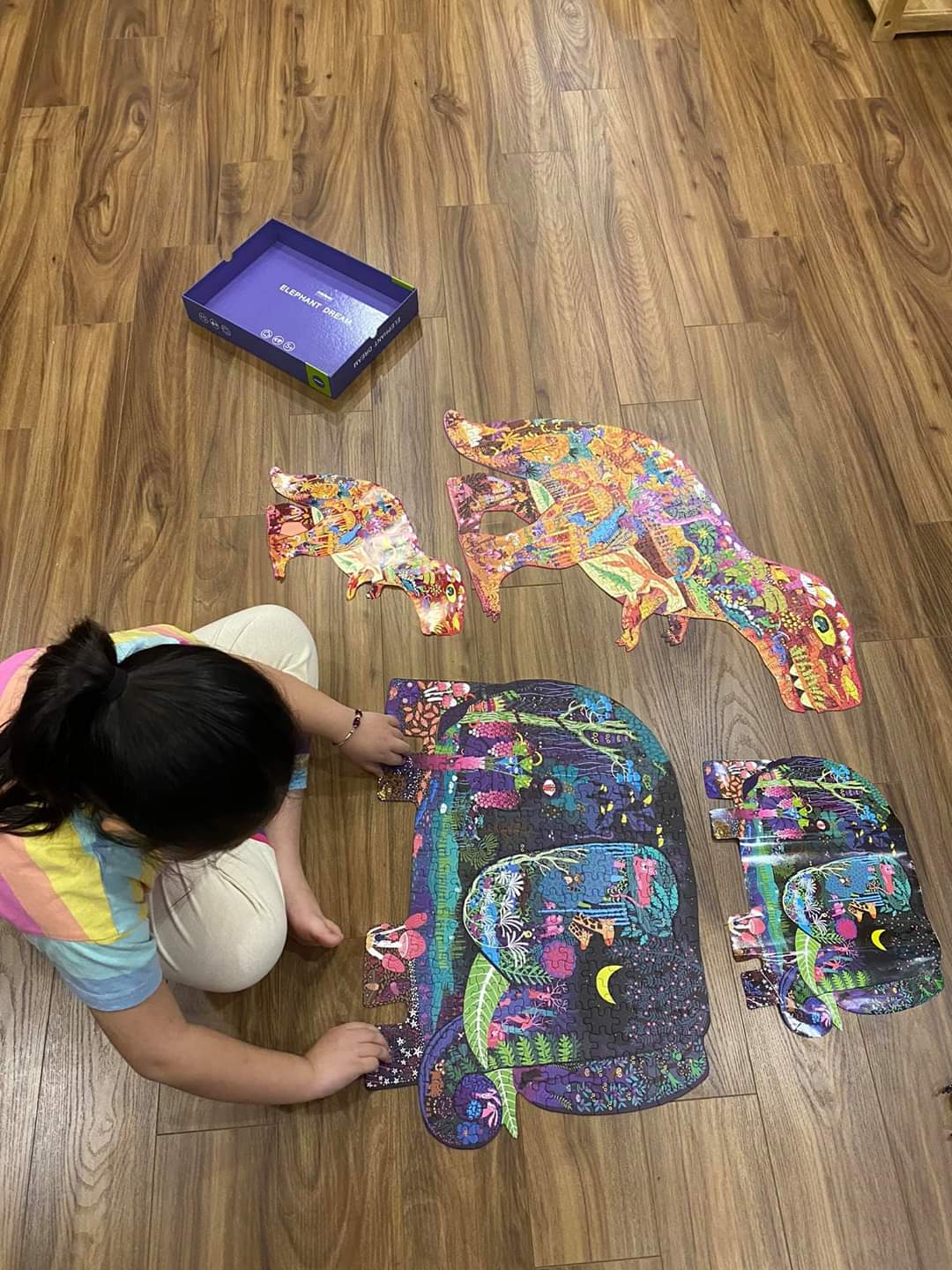 Mideer - Puzzle ghép hình Dinosaur World 280 pcs