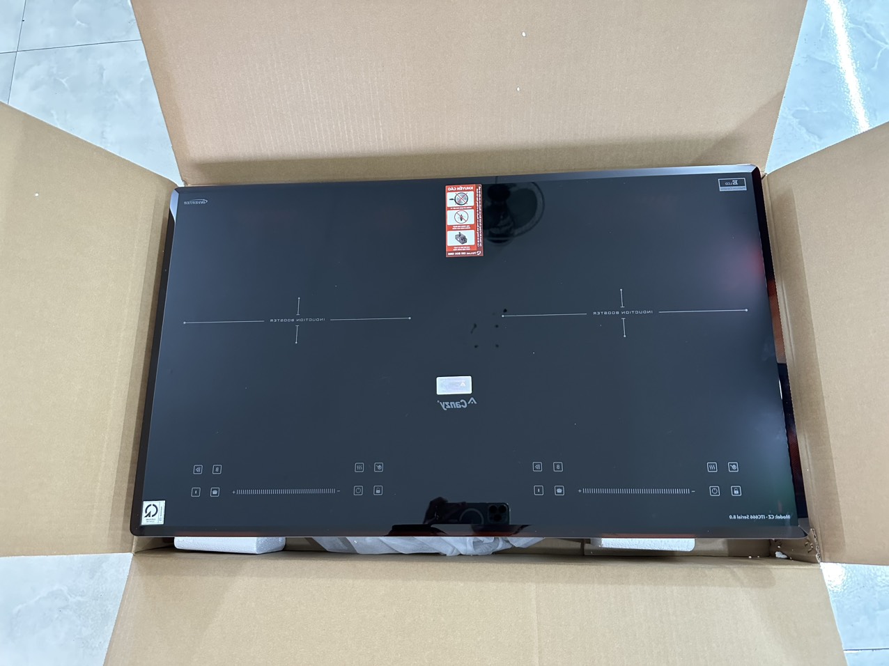 Bếp từ đôi CANZY CZ ITC 666 Seri 8.0
