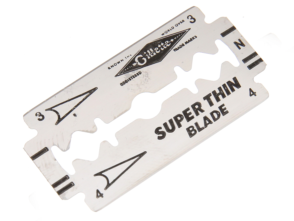 Hộp 5 cái lưỡi lam lưỡi lam Gillette Super Thin