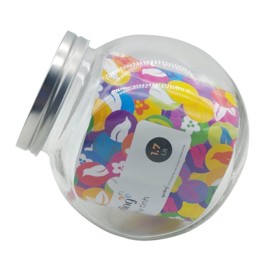 Hủ thủy tinh 1.7 lít