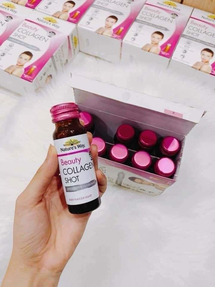 COLLAGEN BEAUTY SHOT ÚC (10 LỌ 50ML)