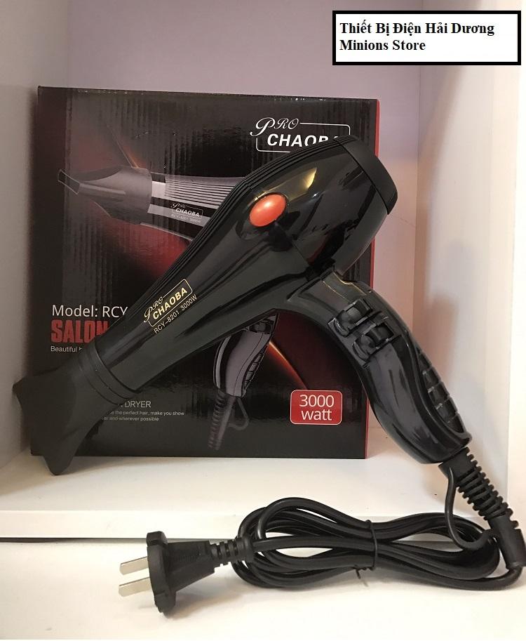 Máy sấy tóc cao cấp CHAOBA RYC-8201 2 chiều 3000W (Bảo hành đổi mới 1 năm)