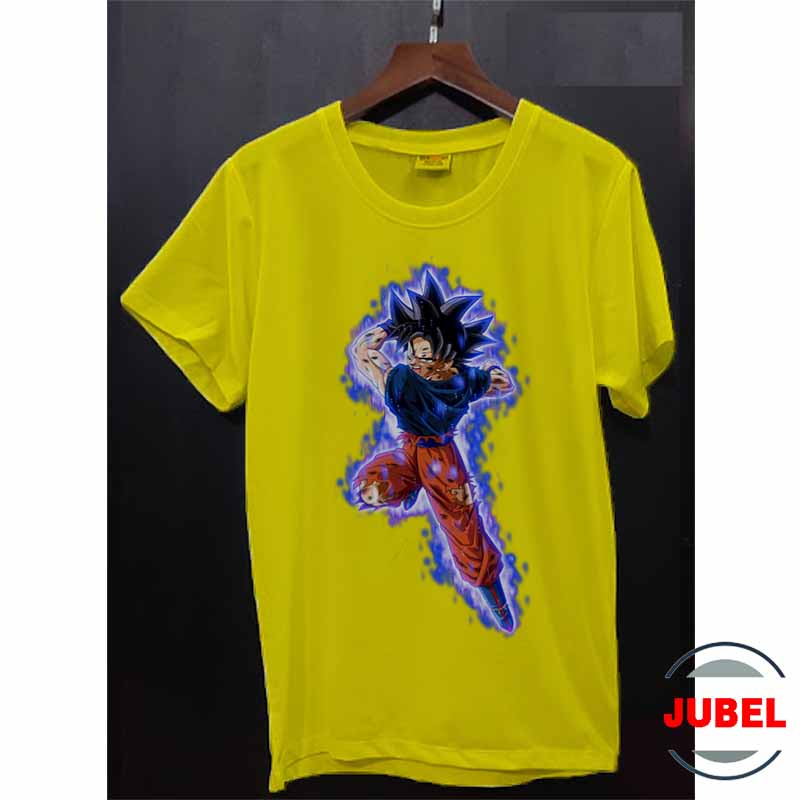 [HCM]Áo thun Unisex - Goku lửa xanh