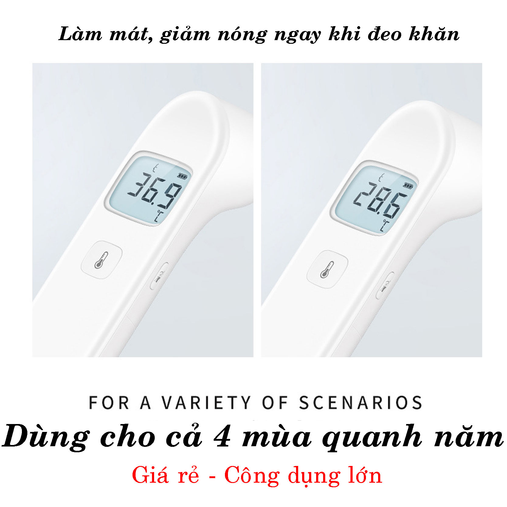 [HCM]Khăn đa năng vải lụa mát lạnh cao cấp Có lỗ sỏ tai