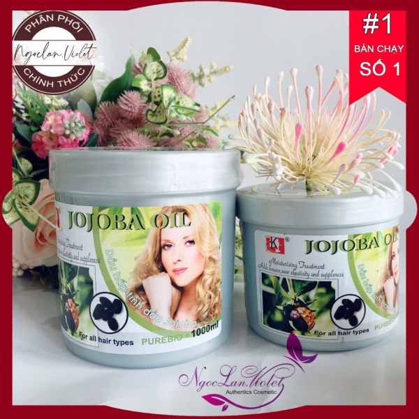 Dầu hấp dưỡng tóc tinh dầu Jojoba 1000ml, đa dạng mẫu mã, cam kết hàng đúng mô tả, chất lượng đảm bảo