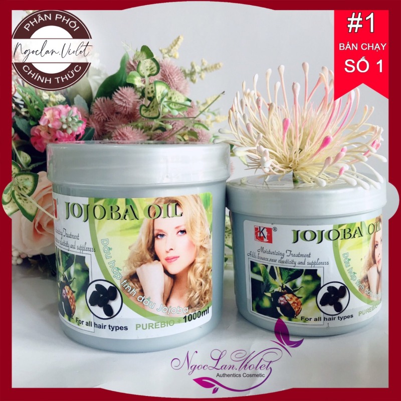 Dầu hấp dưỡng tóc tinh dầu Jojoba 1000ml, đa dạng mẫu mã, cam kết hàng đúng mô tả, chất lượng đảm bảo cao cấp