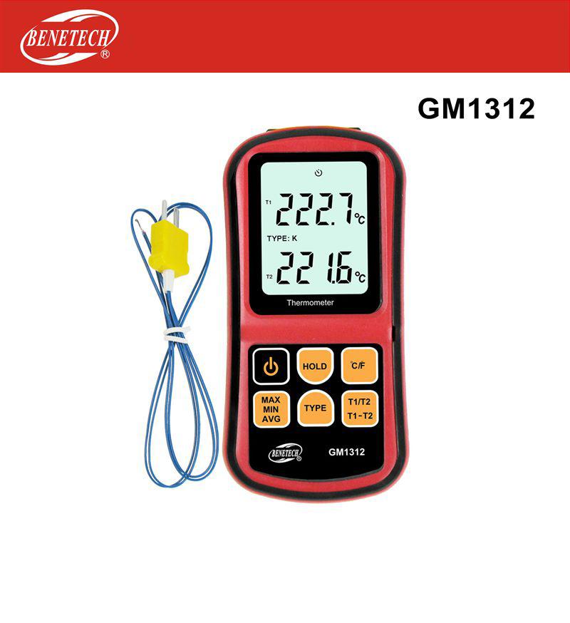 [Hcm] Benetech Gm1312 Contact Thermometer