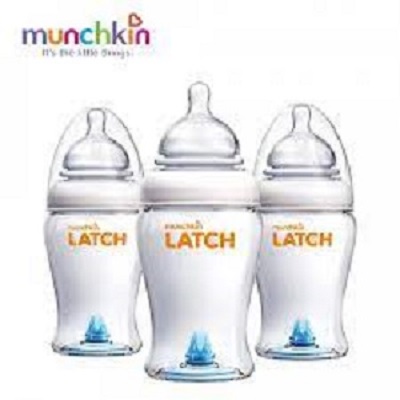 Bình sữa Munchkin Latch Bottle 240ml cho bé từ sơ sinh