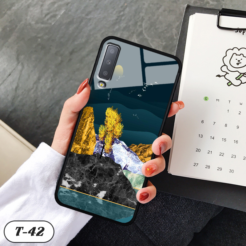 Ốp kính 3D Samsung GALAXY A7 2018