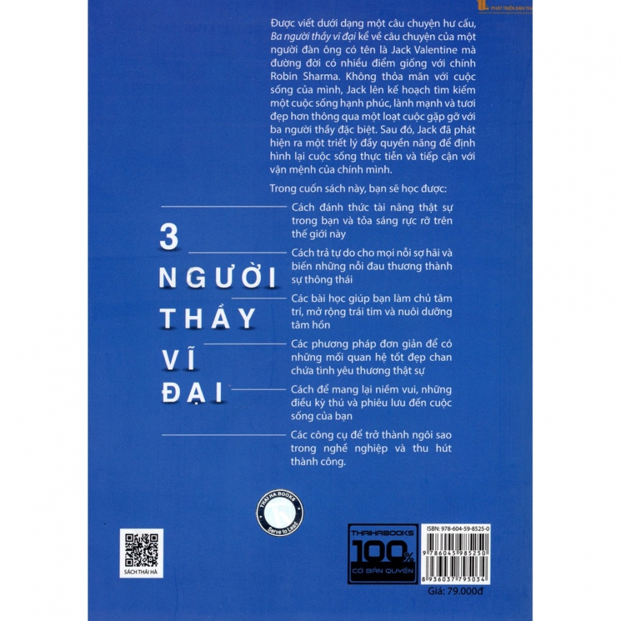 Sách - Ba Người Thầy Vĩ Đại (TH)