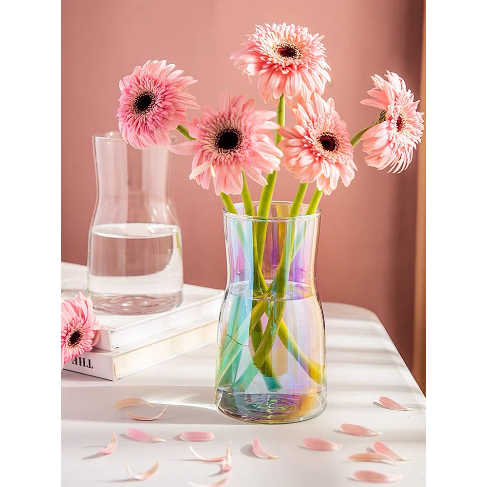 Lọ hoa thủy tinh Daisy - Phong cách bắc âu đơn giản