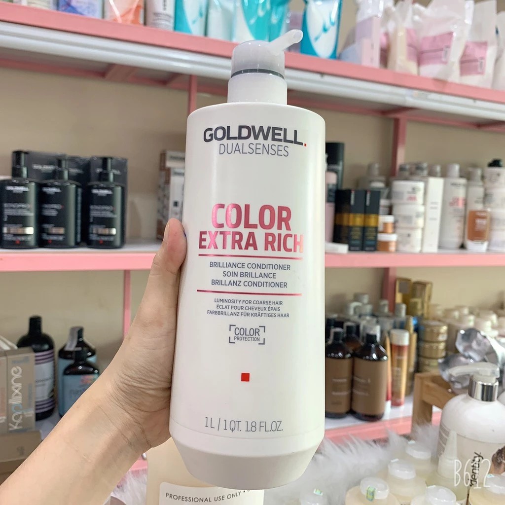 Dầu gội Goldwell Color Extra Rich dưỡng màu tóc bền màu 1000ml