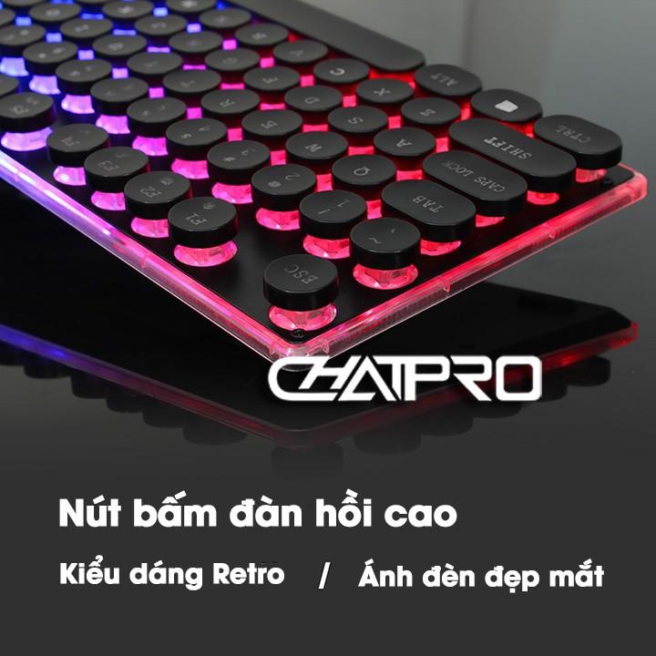 Bàn phím chơi game kiểu dáng retro Zerodate KB202
