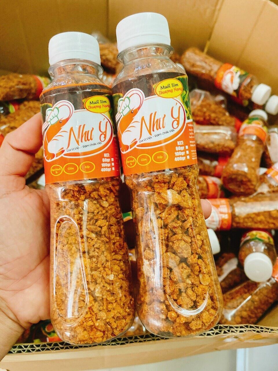 Muối tôm như ý - Hủ nhỏ 100gr