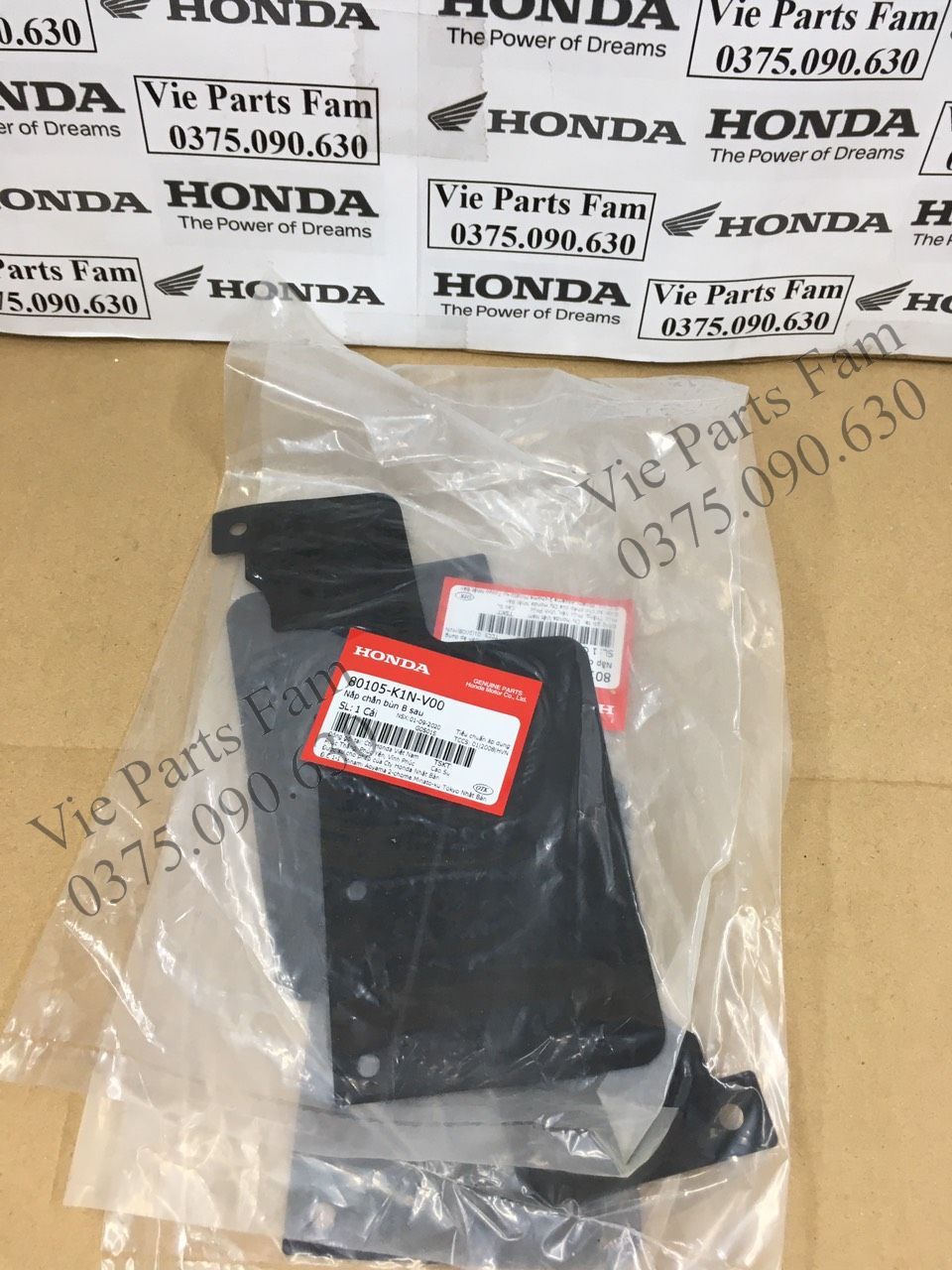 Cao su chắn bùn che máy sh mode 2020-2021-2022, hàng din honda mới 100%