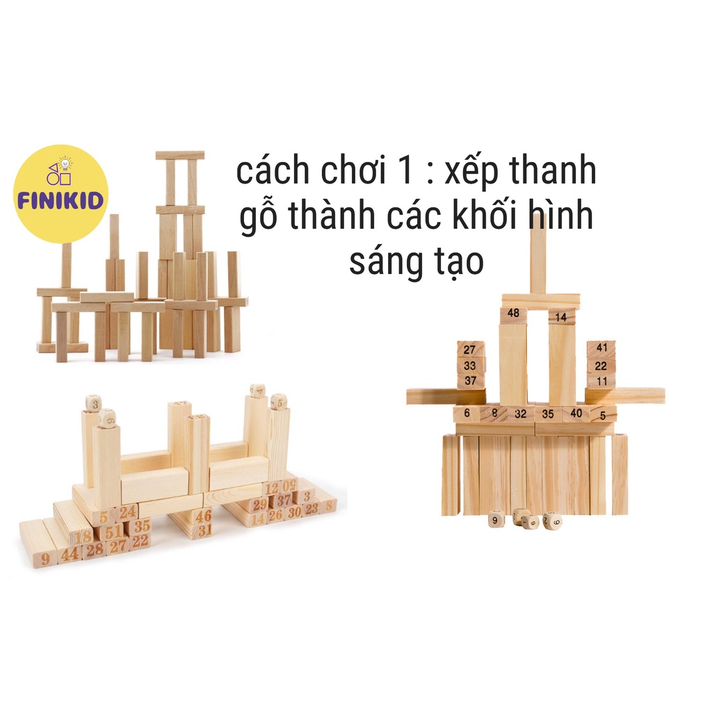 Rút gỗ thông minh, đồ chơi gỗ thông minh