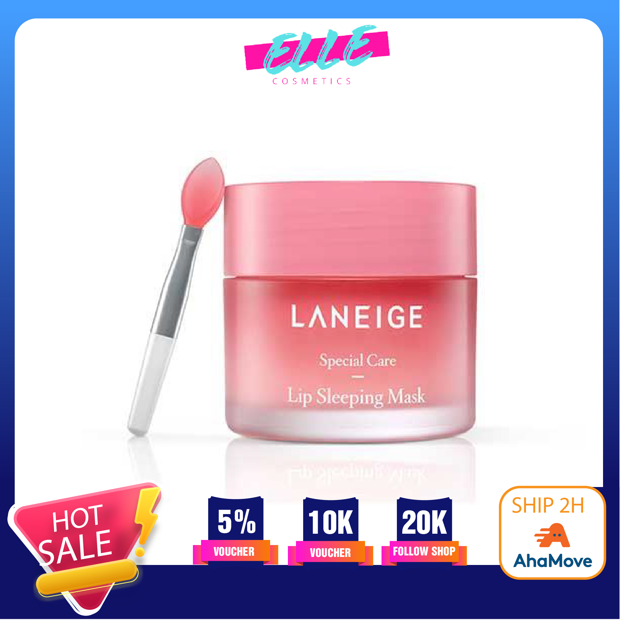 Mặt nạ ngủ cho môi Laneige Hàn Quốc 3g