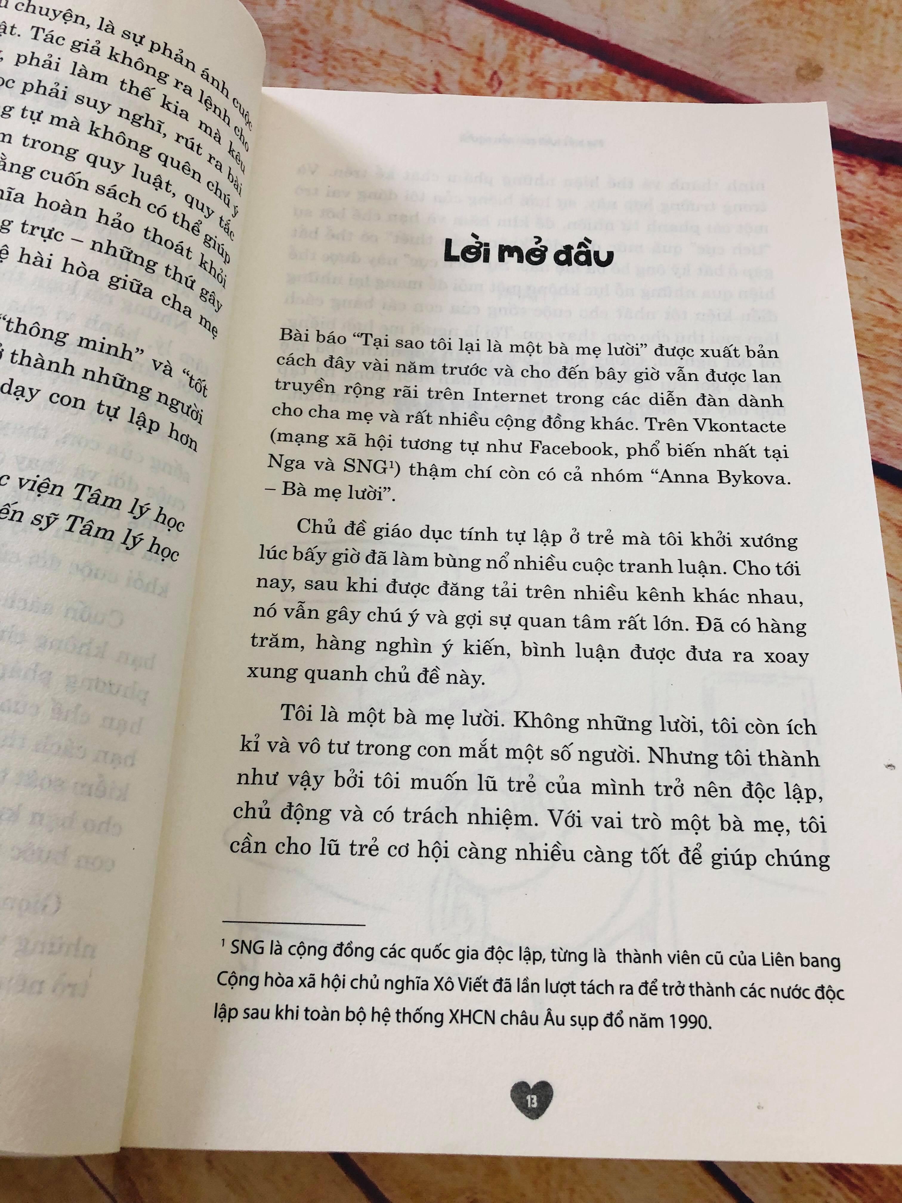 SÁCH - Mẹ Biết Lười Con Nên Người