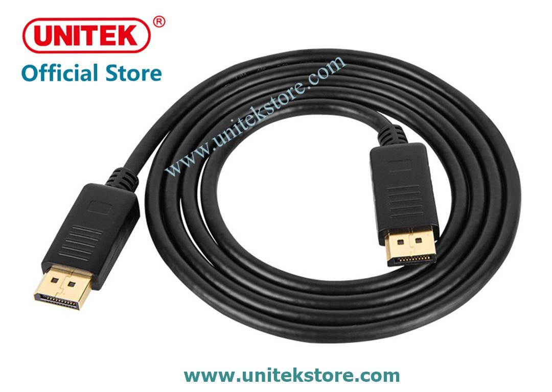 [UNITEK STORE] CÁP DISPLAYPORT 4K - Dài 2M UNITEK (Y-C 608BK)