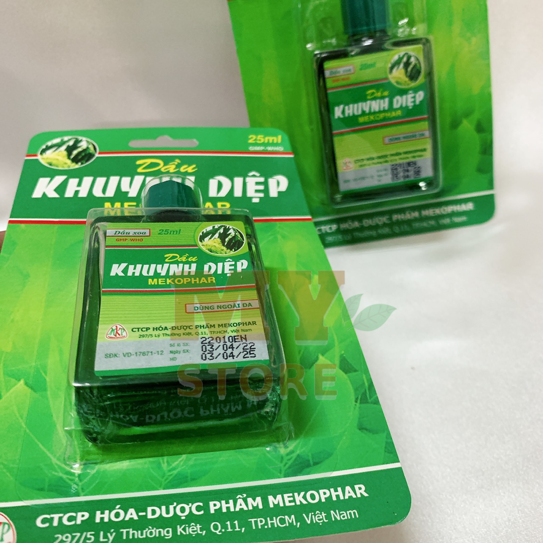(Chính Hãng) Dầu Khuynh Diệp Mekophar 25ml