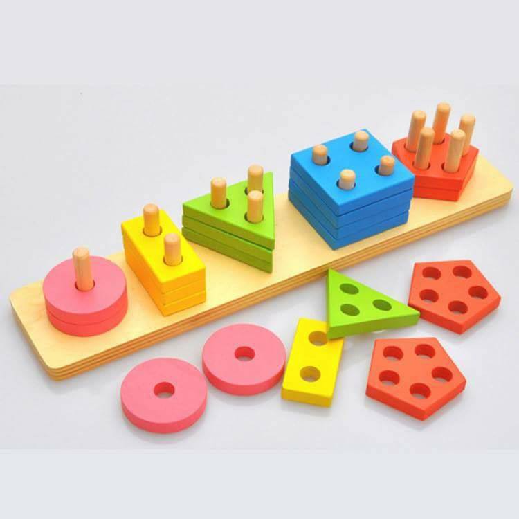 [Hoàn Tiền 10%]Thả hình 3D Montessori