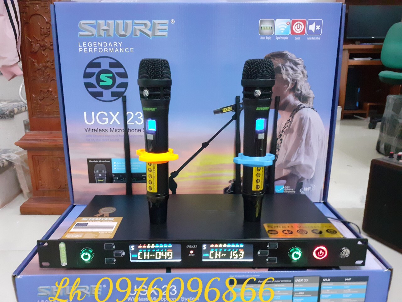 Micoro Không Dây Shure UGX 23