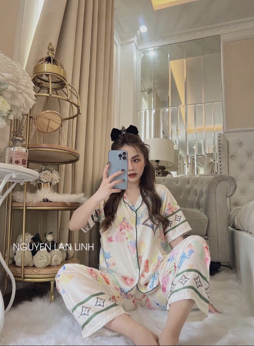 BỘ ĐỒ MẶC NHÀ PIJAMA CAO CẤP NỮ