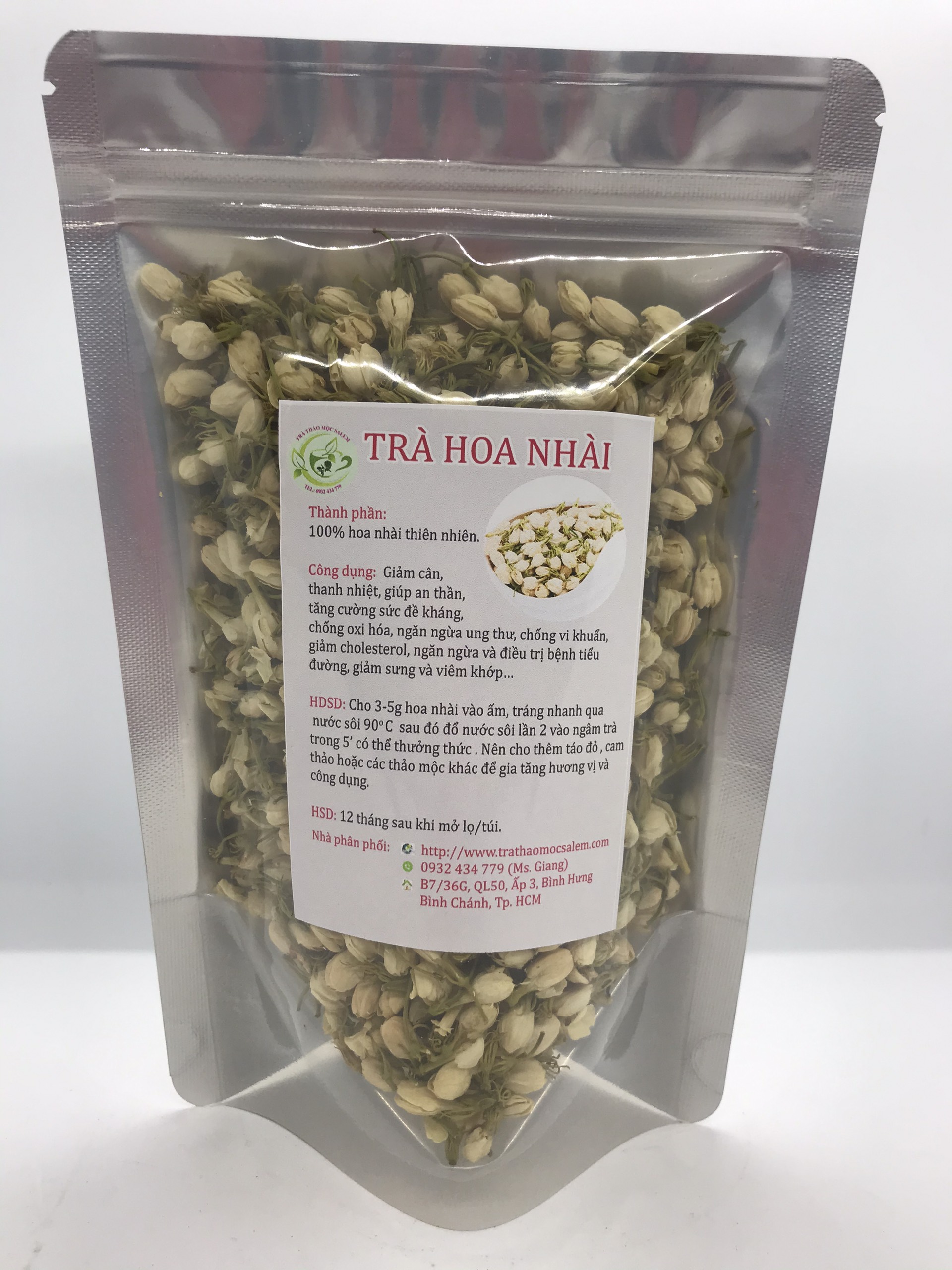 [HCM]TRÀ HOA NHÀI SALEM 100G