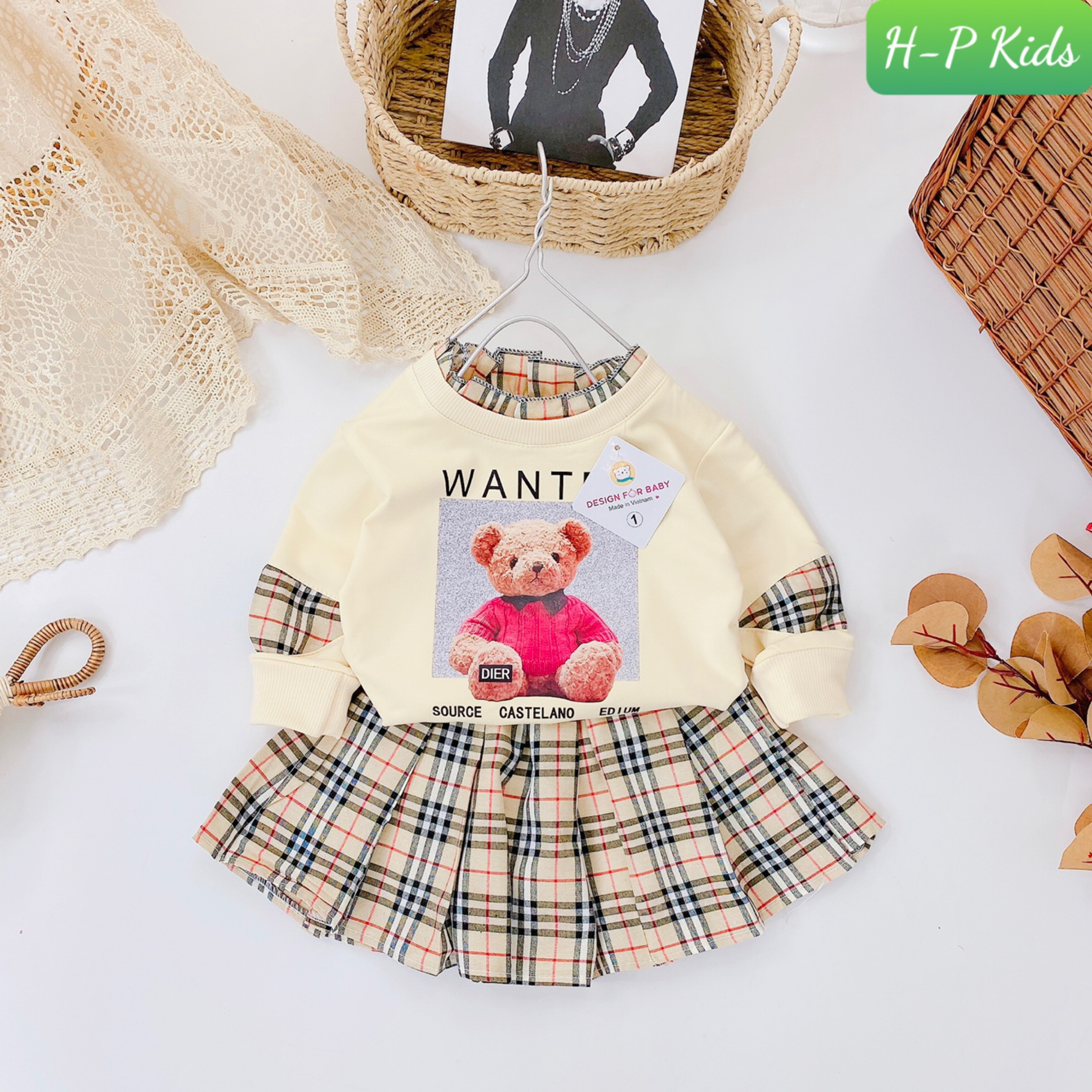 Sét váy bé gái/Bộ bé gái