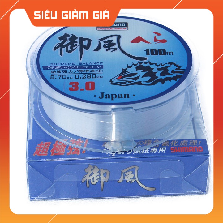 Cước Câu Cá Siêu Bền Shimano Đủ Size - ĐỒ CÂU NGỌC HẢI