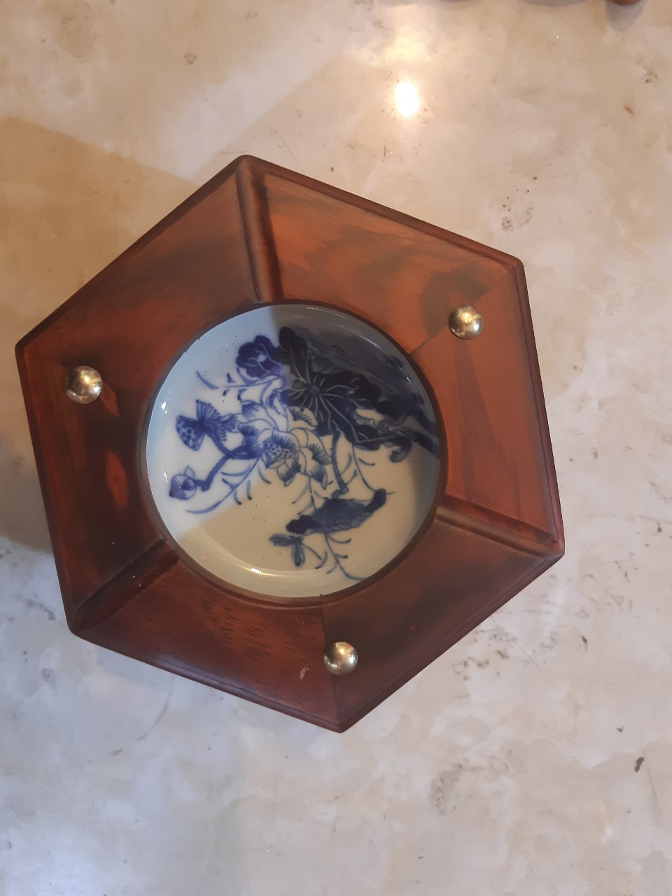 gạt tàn gỗ trắc
