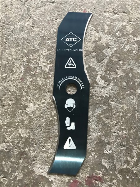 Dao Cắt Cỏ cong 35 Cm, phụ tùng dao cắt cỏ phụ tùng hùng lỳ