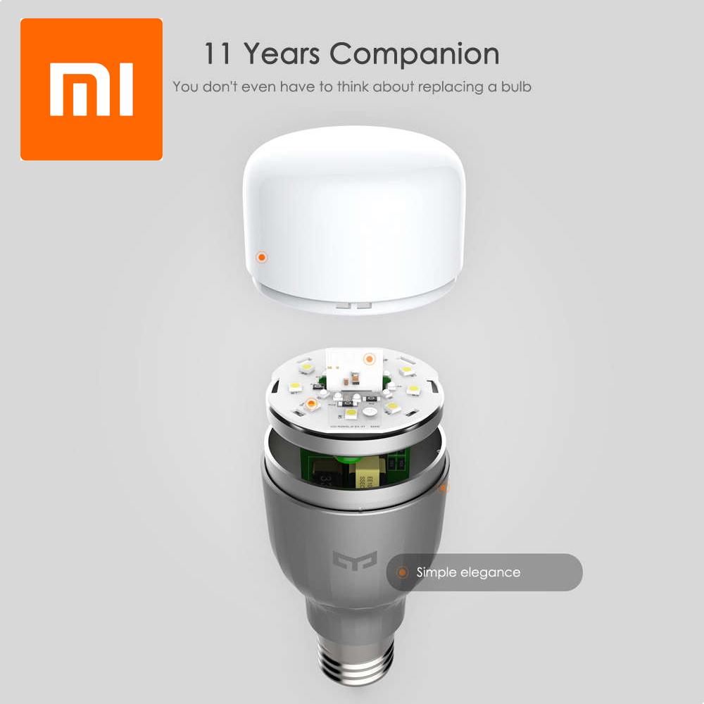 Bóng đèn thông minh Xiaomi Yeelight điều khiển qua Wifi, 16 triệu màu