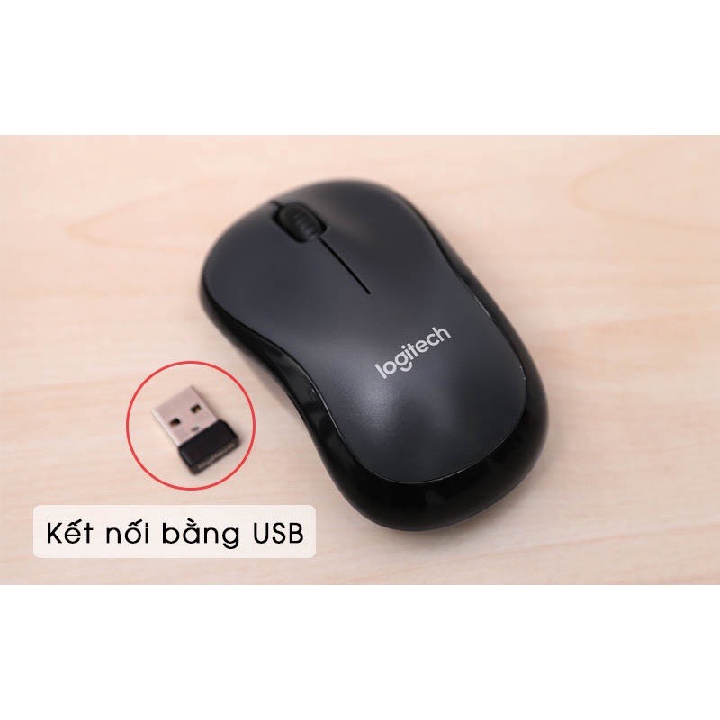 Xả Chuột không dây Logitech Silent M220 không tiếng ồn
