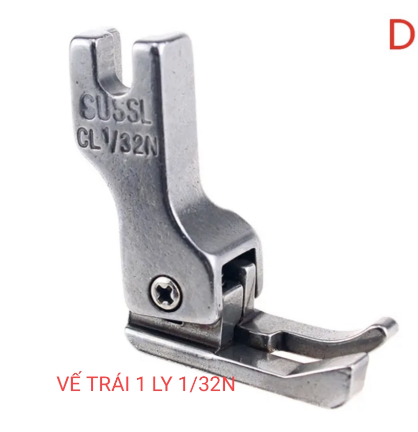 Chân vịt mí sắt 1ly cr1/32n, cl1/32n, 2 ly cr1/16n và cl1/16n máy may công nghiệp
