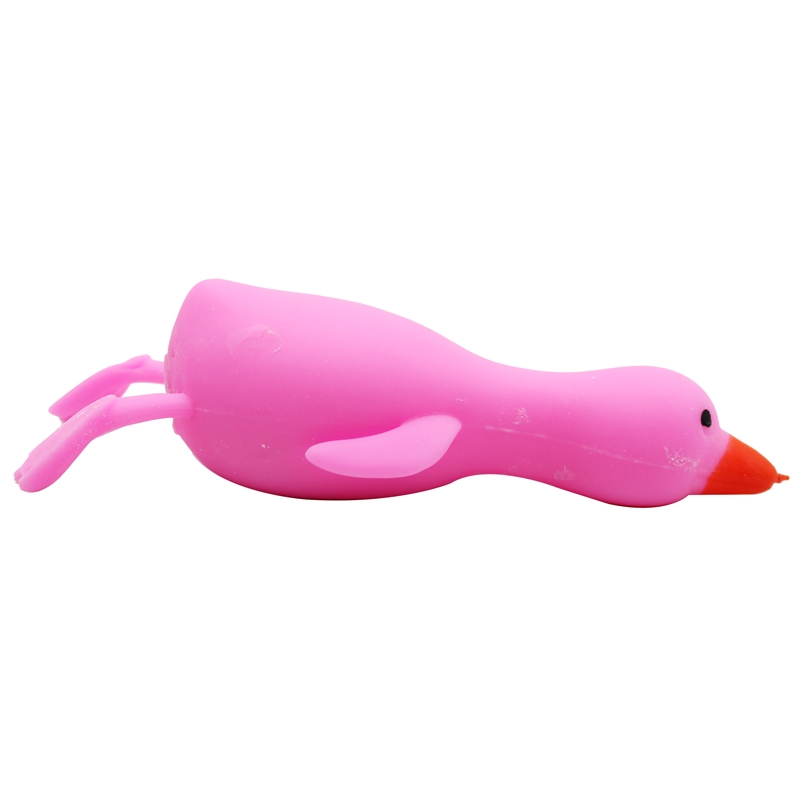 Đồ Chơi Squishy Hình Vịt Con LX19 - Màu Hồng